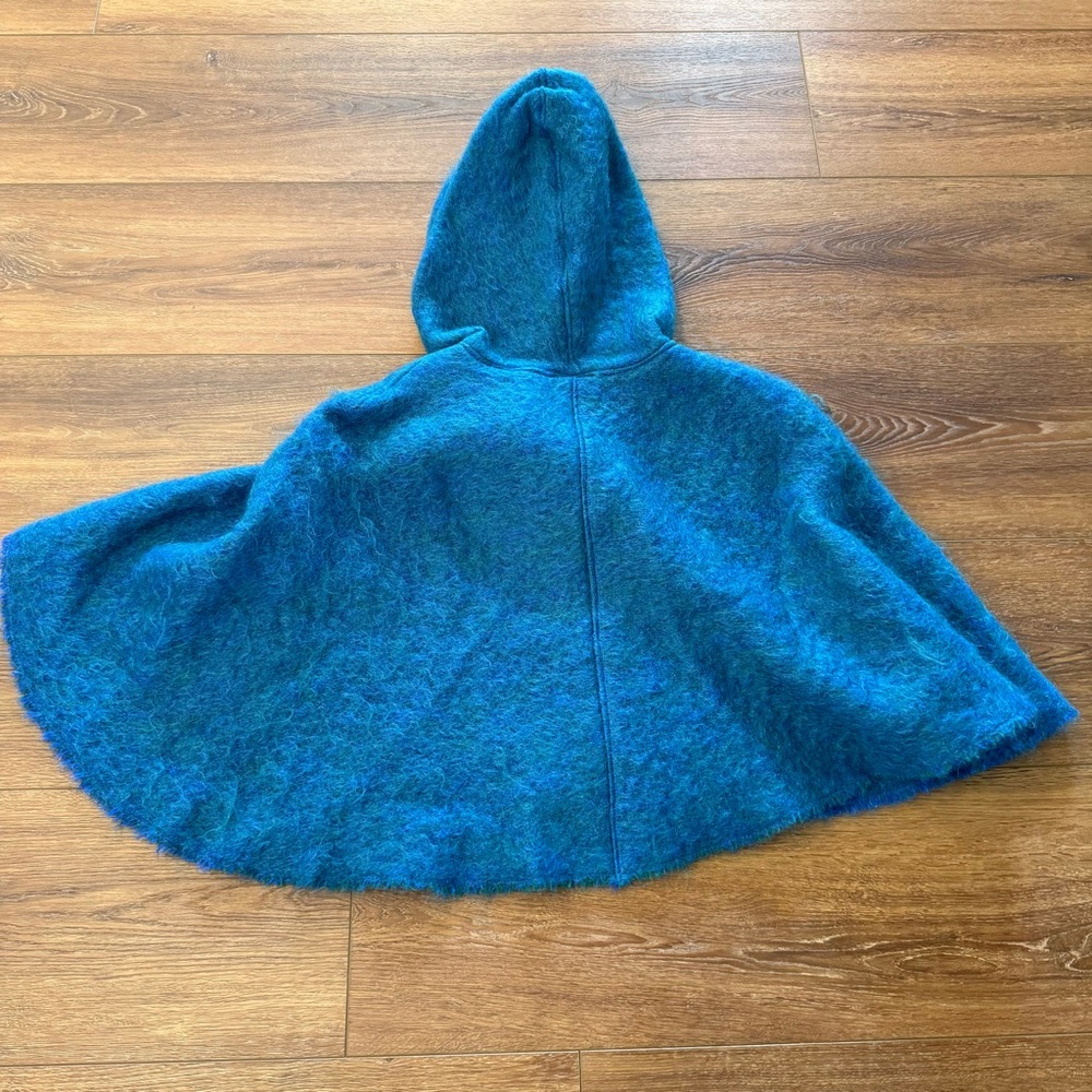 Hooded Cape with Rose Fastener